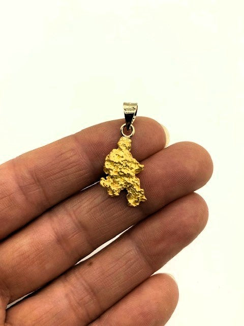 Natural Gold Nugget 4.8 gram Pendant