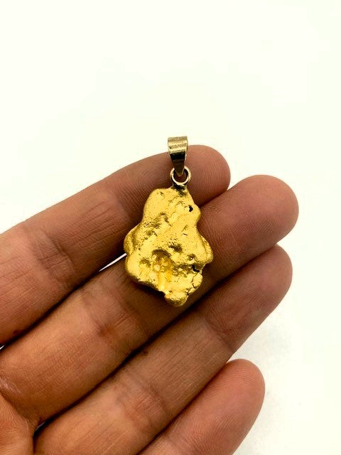 Natural Gold Nugget 11.5 grams Pendant
