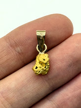 Load image into Gallery viewer, Natural Gold Nugget 2.4 gram Pendant