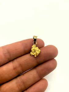 Natural Gold Nugget 2.9 grams Pendant