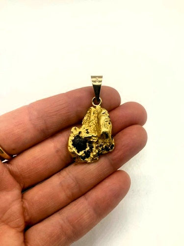 Natural Gold Nugget 27.7 gram Pendant