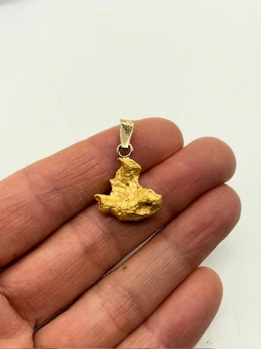 Natural Gold Nugget 7.5 gram Pendant