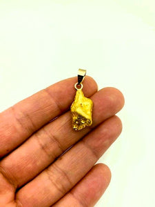 Natural Gold Nugget 9.5 grams Pendant
