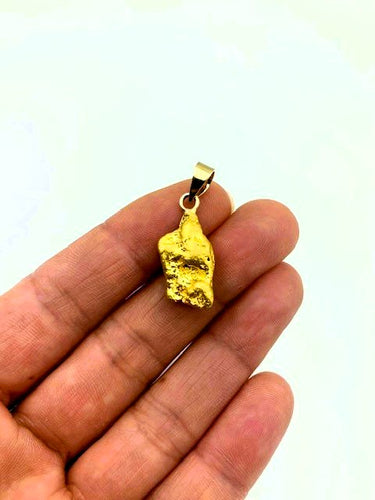Natural Gold Nugget 9.5 grams Pendant