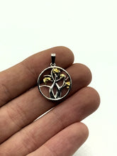 Load image into Gallery viewer, Natural Gold Nuggets Tree of Life Pendant