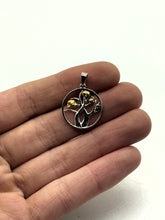 Load image into Gallery viewer, Natural Gold Nuggets Tree of Life Pendant