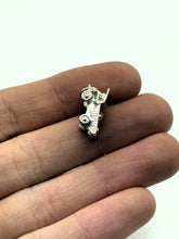 Load image into Gallery viewer, Natural Gold Nugget Dump Truck Silver