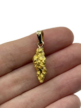 Load image into Gallery viewer, Natural Gold Nugget with WA Rubellite