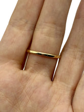 Load image into Gallery viewer, Natural Gold Nugget 18ct YG S Ring (size R)
