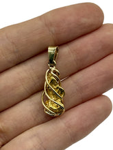 Load image into Gallery viewer, Natural Gold Nugget Caged Pendant YG 9ct