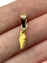 Load image into Gallery viewer, Natural Gold Nugget 2.4 gram Pendant