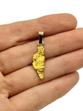 Load image into Gallery viewer, Natural Gold Nugget and Diamond
