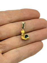 Load image into Gallery viewer, Natural Gold Nugget and NSW Star Sapphire