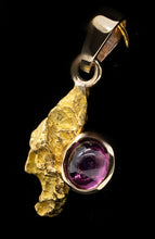 Load image into Gallery viewer, Natural Gold Nugget and WA Pink Tourmaline