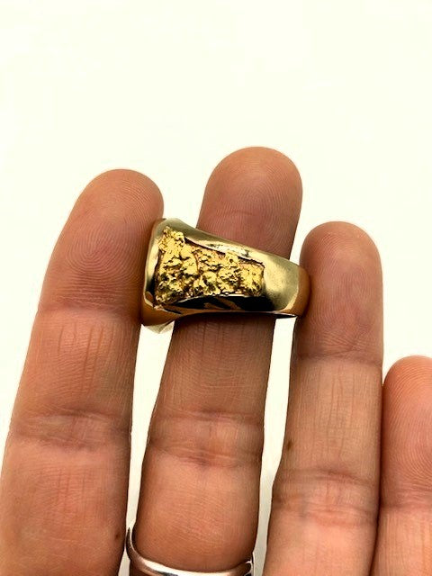 Kangaroo Rng Natural Gold Nugget and 24ct Kangaroo Ring – Natural Gold Nuggets and ...