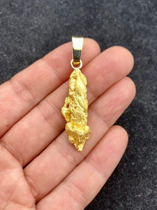 Natural Gold Nugget Pendant 15 Gram