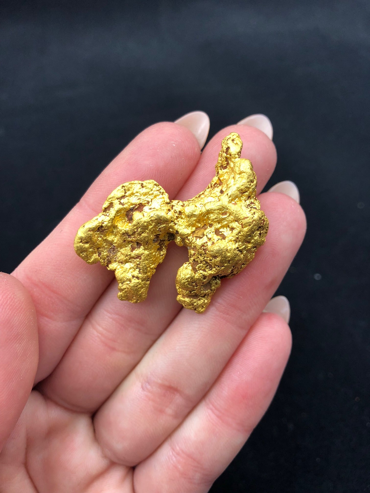 34g100%ナチュラルゴールドNatural Gold Nuggetrs-