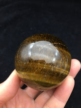 Load image into Gallery viewer, Tiger Eye Sphere