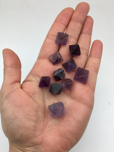 Fluorite crystal sets