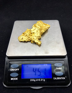 Natural Gold Nugget 45.1 grams