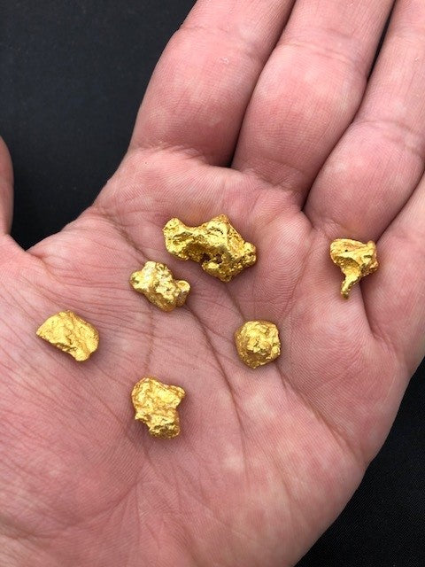 Natural Gold Nugget Parcel  31.6 grams